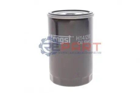 Фильтр масляный двигателя AUDI, VW (выр-во Hengst) HENGST FILTER H14/2W Купить в Украине