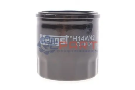 Фото Фільтр масляний Renault Kangoo 1.5dCi 10- HENGST FILTER (H14W42) зображення 1