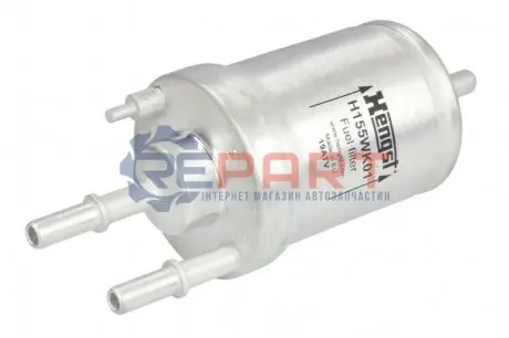 Паливний фільтр AUDI A2 SEAT CORDOBA, IBIZA III SKODA FABIA I, FABIA I PRAKTIK VW GOLF PLUS V, GOLF V, POLO IV 1.0-2.0 08.99-12.13 HENGST FILTER H155WK01 Купити в Україні