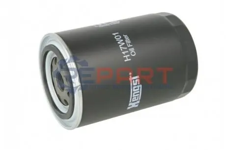 Фото Фільтр масляний Ford Ranger 2.5 99-06 HENGST FILTER (H17W01) зображення 1