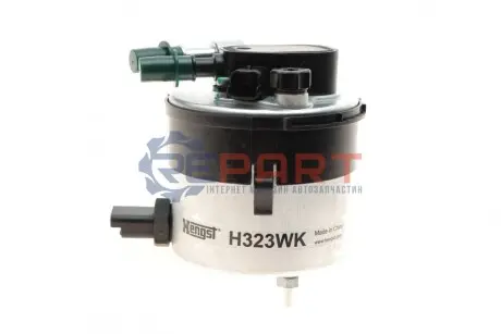 Фото Фільтр паливний Ford Fiesta/Focus 1.6TDCI 03- HENGST FILTER (H323WK) зображення 1