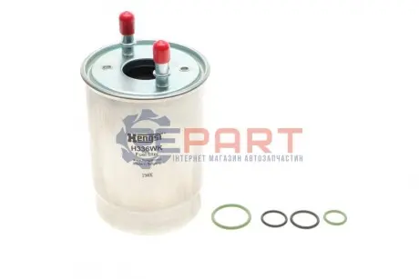 Паливний фільтр RENAULT FLUENCE, GRAND SCENIC III, MEGANE III, SCENIC III SUZUKI GRAND VITARA II 1.5D/1.9D/2.0D 10.05 HENGST FILTER H336WK Купити в Україні