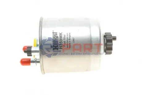 Фильтр топливный RENAULT KANGOO 08-, LAGUNA III 1.5-2.0 DCI 07- (выр-во HENGST) HENGST FILTER H359WK Купить в Украине