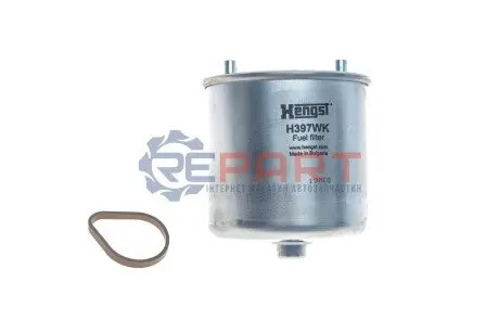 Паливний фільтр VOLVO C30, S40 II, S60 II, S80 II, V40, V50, V60 I, V70 III FORD B-MAX, C-MAX II, ECOSPORT, FIESTA VI, FOCUS III, GALAXY II, GALAXY MK II, GRAND C-MAX 1.4D/1.5D/1.6D 06.08 HENGST FILTER H397WK Купити в Україні