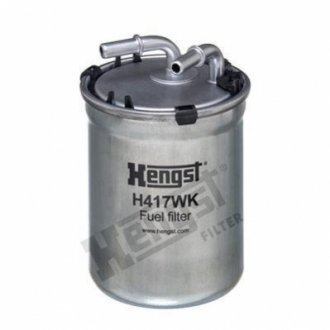 Фільтр палива - (6C0127400, 6R0127400C) HENGST FILTER H417WK (фото 1)