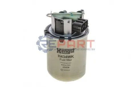 Фото Фильтр топлива NISSAN QASHQAI II 1.6DCI HENGST FILTER (H434WK) изображение 1