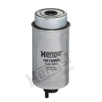 Паливний фільтр (із сепаратором води) JOHN DEERE 1000, 200, 300, 3000, 400, 4000, 500, 5000, 600, 6000, 700, 7000, 800, 8000, 9000, TC 4039TL006-6081T HENGST FILTER H676WK