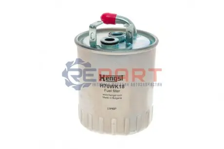 Фото Фільтр паливний MB A-class (W168) 1.7D OM668 98-05 HENGST FILTER (H70WK18) зображення 1