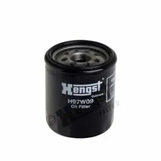 Масляний фільтр AIXAM 500, A.721, A.741, A.751, CITY, COUPE, CROSSLINE, CROSSOVER, D-TRUCK, GTO, SCOUTY RENAULT CLIO I, CLIO II, KANGOO, KANGOO EXPRESS, TWINGO I 0.4D-1.2LPG 01.96 HENGST FILTER H97W09