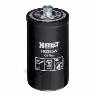 Гідравлічний фільтр (фільтр, що вгвинчується) ABG SD200DX, SD200F AG CHEM 1254, 544 AGCO R42, R62, R72 AMMANN ASC 110 D, ASC 150 D BELL 310 SG, 315 SG BOMAG BW12R, BW284 CASE IH 1660, 1840 HENGST FILTER HG385W Купити в Україні