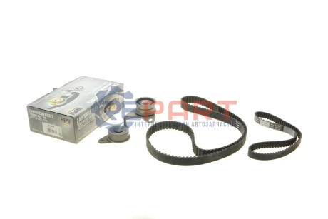 Комплект ГРМ (ремінь + ролик) HYUNDAI GALLOPER I, GALLOPER II, GRACE, H-1, H-1 / STAREX, H100, PORTER, TERRACAN KIA K2500, PREGIO MITSUBISHI GALANT IV, L 300 / DELICA II 2.3D/2.5D/2.6D 09.80 HEPU 201236