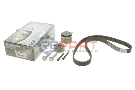 Комплект ГРМ (ремінь + ролик) ALFA ROMEO 159 CHEVROLET AVEO, AVEO / KALOS, CRUZE, ORLANDO, TRAX FIAT CROMA, STILO OPEL ASTRA G, ASTRA G CLASSIC, ASTRA H, ASTRA H CLASSIC 1.4-1.8LPG 09.98 HEPU 201602 Купити в Україні