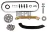 Комплект ГРМ (ланцюг + елементи) SEAT IBIZA III SKODA FABIA I, FABIA I PRAKTIK, FABIA II VW FOX, POLO IV, TIGUAN 1.2/1.4 07.01-07.18 HEPU (210024) зображення 1