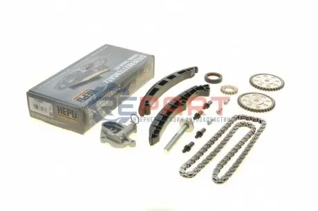Комплект ГРМ (ланцюг + шестерня) SEAT CORDOBA, IBIZA III, IBIZA IV, IBIZA IV SC, IBIZA IV ST, TOLEDO IV SKODA FABIA II, RAPID, ROOMSTER, ROOMSTER PRAKTIK VW POLO V 1.2/1.2LPG 05.06-06.15 HEPU 21-0363