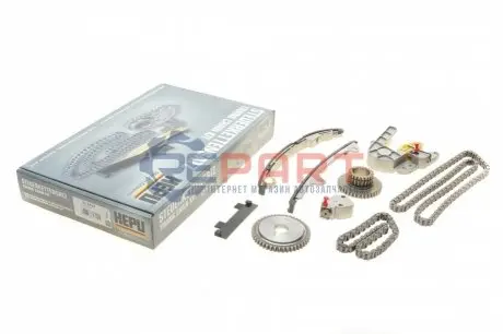 Фото Комплект цепи ГРМ HEPU (210432) изображение 1