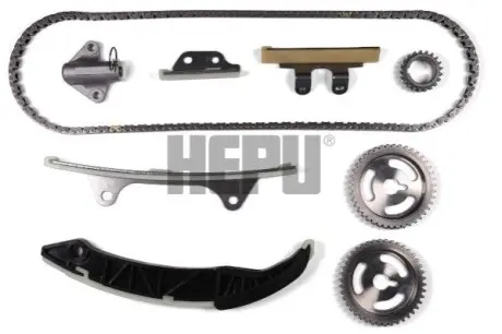 Комплект ГРМ (ланцюг + шестерня) HYUNDAI I10 I, I10 II, I20 I, I20 II KIA PICANTO II, PICANTO III, RIO III 1.2-1.2LPG 09.08 HEPU 210589