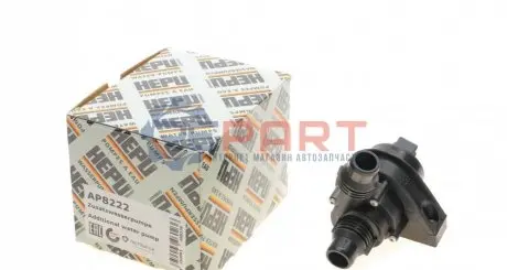 Додатковий водяний насос (режим роботи електричний) BMW X5 (E70), X5 (F15, F85), X6 (E71, E72), X6 (F16, F86) 2.0D/3.0D/4.8 10.06-07.19 HEPU AP8222 Купити в Україні