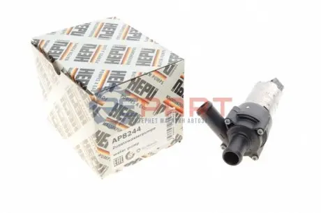 Додатковий водяний насос (режим роботи електричний) MERCEDES V (638/2) FORD GALAXY I, GALAXY MK I SEAT ALHAMBRA, CORDOBA, IBIZA II, LEON, TOLEDO II VW BORA, BORA I 1.6D-2.9 08.88-12.14 HEPU AP8244