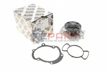 Насос охолоджуючої рідини, з ущільненням ALFA ROMEO 159, BRERA, SPIDER BUICK ENCLAVE, LA CROSSE CADILLAC ATS, BLS, CTS, CTS SPORT, SRX, STS, XTS CHEVROLET CAMARO, CAPTIVA 2.4-3.6 01.04 HEPU P365 Купити в Україні