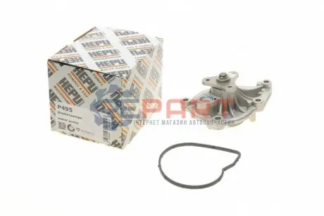 Насос охолоджуючої рідини, з ущільненням DS DS 4 BMW 1 (F20), 1 (F21), 3 (F30, F80), 3 (F31) CITROEN C4 II, C5 X MINI (R50, R53), (R56), (R57), (R58), (R59) 1.4/1.4LPG/1.6 03.02 HEPU P495
