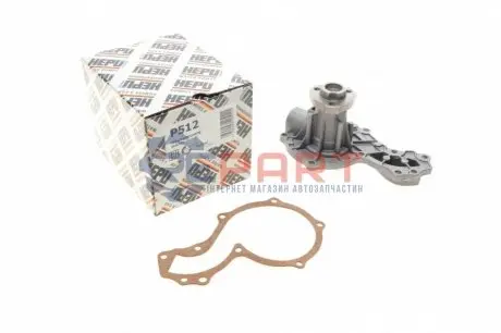 Насос охолоджуючої рідини, з ущільненням AUDI 100 C2, 100 C3, 100 C4, 80 B2, 80 B3, 80 B4, 90 B3, A4 B5, A6 C4, CABRIOLET B3, COUPE B2, COUPE B3 FORD GALAXY I, GALAXY MK I 1.3-2.0 08.76 HEPU P512 Купити в Україні