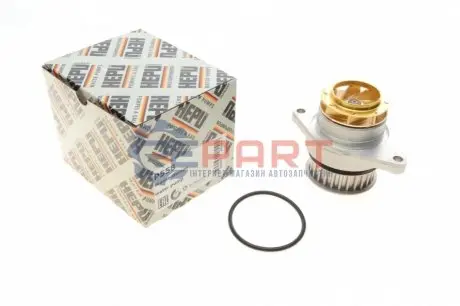 Насос охолоджуючої рідини, з ущільненням AUDI A2 SEAT LEON, TOLEDO II VW BORA, BORA I, GOLF IV, LUPO I, POLO, POLO III 1.6 09.98-06.06 HEPU P558 Купити в Україні
