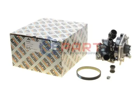 Насос охолоджуючої рідини, з ущільненням AUDI A4 B8, Q5 VW BEETLE, JETTA IV, TIGUAN 1.8/2.0 01.08 HEPU P686 Купити в Україні