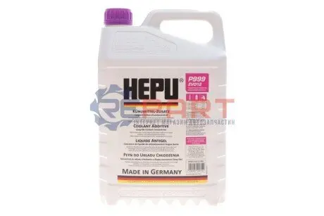 Антифриз (фіолетовий) G12 EVO (5L) (концентрат) HEPU P999-EVO12-005 Купити в Україні