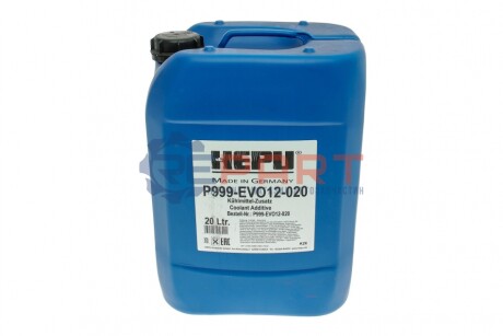 Антифриз (фіолетовий) G12 EVO (20L) (концентрат) HEPU P999-EVO12-020