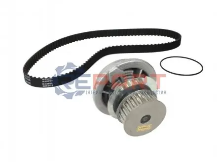 Комплект ГРМ (ремінь + помпа) OPEL ASCONA C, ASTRA F, CALIBRA A, FRONTERA A SPORT, KADETT D, KADETT E, OMEGA A, VECTRA A 1.6/1.8/2.0 09.81-10.98 HEPU PK03980