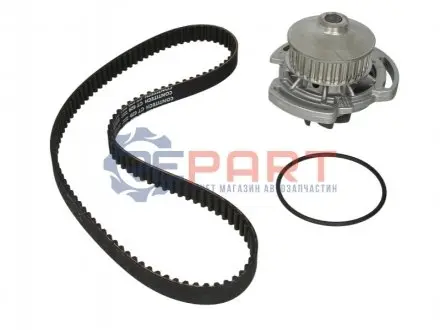 Комплект ГРМ (ремінь + помпа) SEAT CORDOBA, IBIZA II VW GOLF II, GOLF III, JETTA II, POLO, POLO CLASSIC, POLO II, VENTO 1.0/1.3/1.4 08.83-10.02 HEPU PK05330