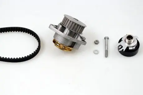 Комплект ГРМ (ремінь + ролик + водяний насос) SEAT AROSA, CORDOBA, IBIZA II VW GOLF III, LUPO I, POLO, POLO III, POLO III CLASSIC 1.0/1.4/1.7D 10.91-07.05 HEPU PK05411