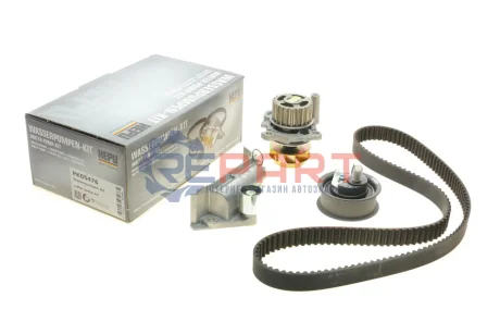Комплект ГРМ (ремінь + ролик + водяний насос) AUDI A3, TT SEAT ALHAMBRA, LEON, TOLEDO II SKODA OCTAVIA I VW BORA, BORA I, GOLF IV, NEW BEETLE, SHARAN 1.8 09.96-12.10 HEPU PK05476