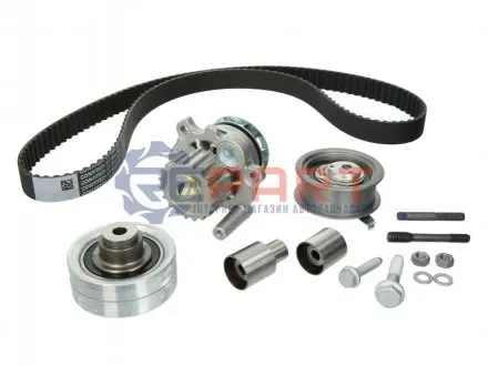 Комплект ГРМ (ремінь + ролик + водяний насос) AUDI A3 SEAT CORDOBA, CORDOBA VARIO, IBIZA II, IBIZA III, INCA, LEON, TOLEDO II SKODA FABIA I, OCTAVIA I VW BORA, BORA I, CADDY II 1.9D 11.95-03.10 HEPU PK05491 Купити в Україні