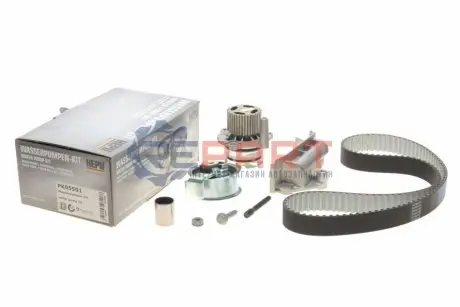 Комплект ГРМ (ремінь + ролик + водяний насос) AUDI A3, A4 B5, A4 B6, A6 C5 FORD GALAXY I, GALAXY MK I SEAT ALHAMBRA, LEON, TOLEDO II SKODA OCTAVIA I, SUPERB I VW BORA 1.2D/1.9D 03.95-10.10 HEPU PK05501 Купити в Україні