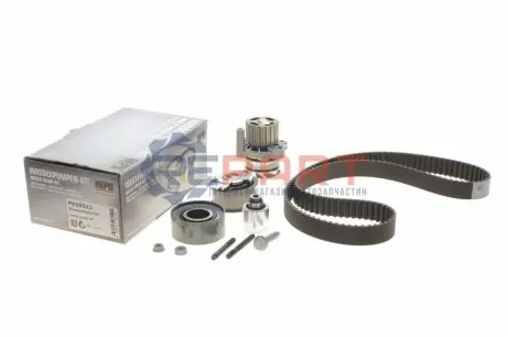 Комплект ГРМ + помпа VW Passat/Golf 2.0TDi 03- HEPU PK05511 Купити в Україні