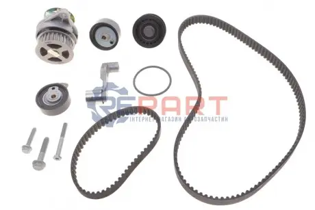 Комплект ГРМ (ремінь + ролик + водяний насос) AUDI A2 SEAT LEON, TOLEDO II VW BORA, BORA I, GOLF IV, LUPO I, POLO, POLO III 1.6 09.98-06.06 HEPU PK05580 Купити в Україні
