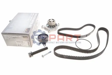 Комплект ГРМ (ремінь + ролик + водяний насос) AUDI A6 C4 VW LT 28-46 II, TRANSPORTER T4 2.4D/2.5D 07.90-07.06 HEPU PK05742 Купити в Україні