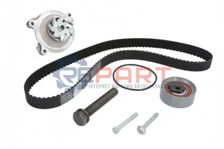 Комплект ГРМ (ремінь + ролик + водяний насос) VW CALIFORNIA T4 CAMPER, TRANSPORTER T4 2.5 09.90-06.03 HEPU PK05745