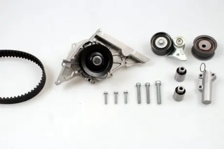 Комплект ГРМ (ремінь + ролик + водяний насос) AUDI A6 C5, A8 D2 3.7/4.2 11.98-01.05 HEPU PK05792