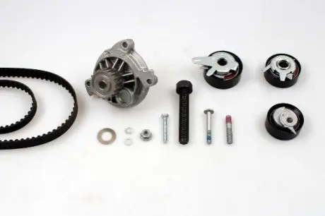 Комплект ГРМ (ремінь + ролик + водяний насос) VOLVO 850, S70, S80 I, V70 I, V70 II 2.5D 08.95-08.07 HEPU PK06160