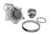 Помпа води Audi A3-A8/Skoda/Seat/VW 1.8-2.0FSI/TFSI 04- (+ ремінь/+ термостат) HEPU (PK06590TH) зображення 1