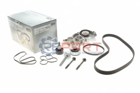 Комплект ГРМ + помпа Audi A3 1.4TFSI 12-14/Seat Ibiza IV/V/Skoda Fabia III/VW Polo 1.0TSI 14- HEPU PK06740 Купити в Україні