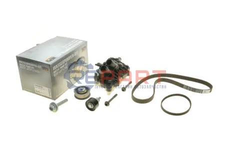 Комплект ГРМ + помпа VW Caddy IV/Passat/Golf 1.4 TSi/TGI 15- (10x87z)(+ ремінь помпи) HEPU PK06870 Купити в Україні