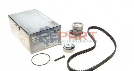 Комплект ГРМ (ремінь + ролик + водяний насос) CHEVROLET AVEO / KALOS, LANOS DAEWOO KALOS, LANOS, NEXIA FSO LANOS ZAZ CHANCE 1.3/1.4/1.5 02.95 HEPU PK07910 Купити в Україні