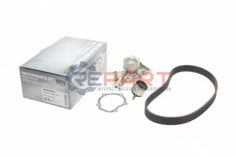 Комплект ГРМ (ремінь + ролик + водяний насос) CHEVROLET AVEO / KALOS, MATIZ, SPARK DAEWOO KALOS, MATIZ 1.0-1.2LPG 01.03 HEPU PK07991 Купити в Україні