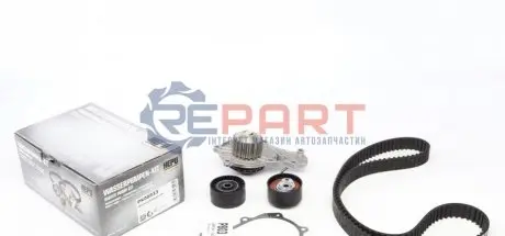 Комплект ГРМ (ремінь + ролик + водяний насос) VOLVO C30, S40 II, S80 II, V40, V50, V60 I, V70 III MAZDA 2, 3 1.4D/1.6D 06.04-12.16 HEPU PK08033