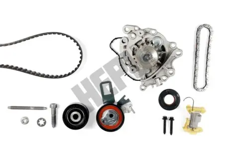 Комплект ГРМ (ремінь + ролик + водяний насос) DS DS 3 / DS 3, DS 4 II, DS 7 CITROEN BERLINGO, C3 AIRCROSS I, C3 AIRCROSS II, C3 III, C4 CACTUS, C4 III, C4 SPACETOURER, C4 X 1.2-Electric 09.14 HEPU PK19010XT1
