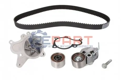 Комплект ГРМ + помпа Hyundai Santa Fe/Tucson 2.0/2.2 CRDi 01-12 HEPU PK77971 Купити в Україні