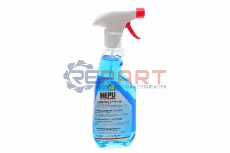 Засіб для розморожування скла Windscreen De-Icer (500ml) HEPU SR-500